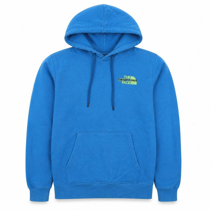 The North Face Men's Blue Pullover Logo Hoodie Size S