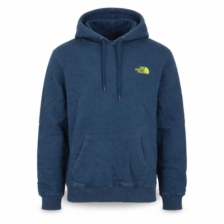 The North Face Men's Blue Pullover Hoodie Size S Graphic Outdoor