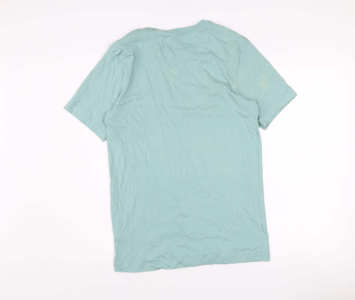 Nike Men's Green Graphic Logo Sports T-Shirt Size S