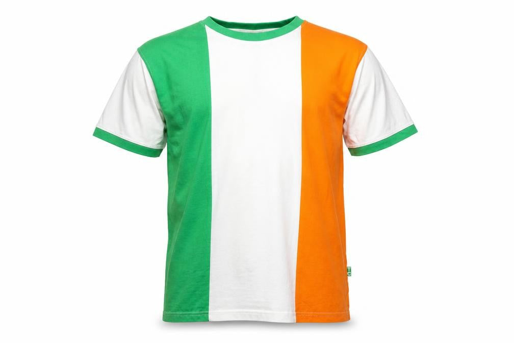 Tour Collection Men's Multicolour Flag Graphic Cotton T-Shirt Size S