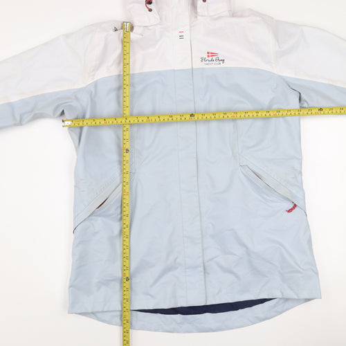 Tribord Women's Blue Waterproof Hooded Rain Coat Jacket XL