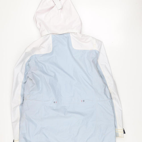 Tribord Women's Blue Waterproof Hooded Rain Coat Jacket XL