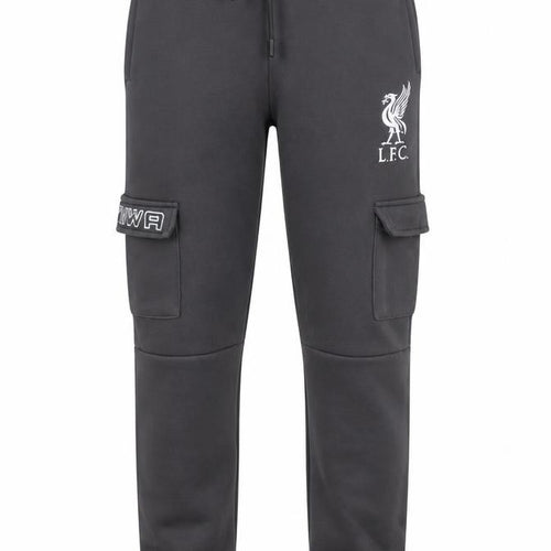 L.F.C. Boys Black Jogger Sweatpants 11-12 Years Cotton Blend Tapered Fit
