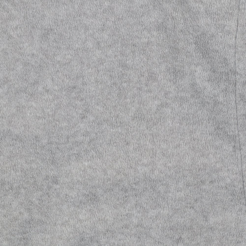 Dunnes Stores Women's Grey Marl Full Zip Fleece Jacket Size 12