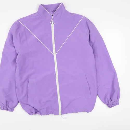JBC Collection Women’s Purple Windbreaker Jacket Size S