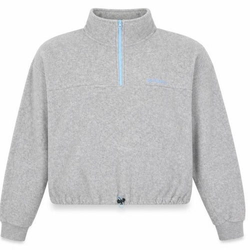 Urban Outfitters Grey 1/4 Zip High Neck Women's Sweatshirt Size S