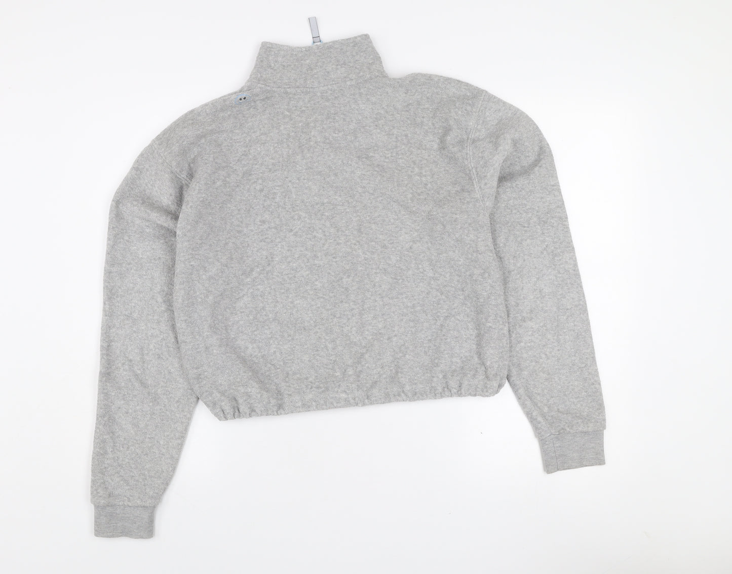 Urban Outfitters Grey 1/4 Zip High Neck Women's Sweatshirt Size S