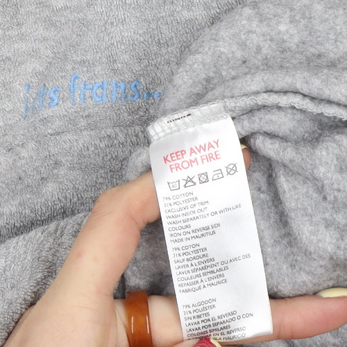 Urban Outfitters Grey 1/4 Zip High Neck Women's Sweatshirt Size S