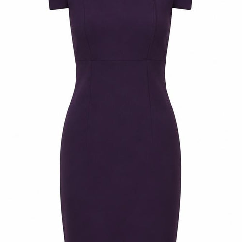 Goddess London Women’s Purple Bodycon Knee Length Dress Size 10