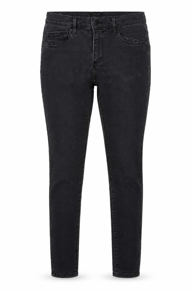 Front view of Only Women's Black Skinny Stretch Denim Jeans, size M, 30
