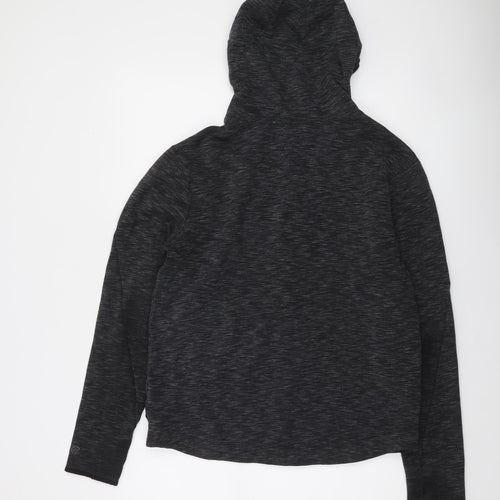 Champion Men's Black Full Zip Hoodie Size M Athletic Fit