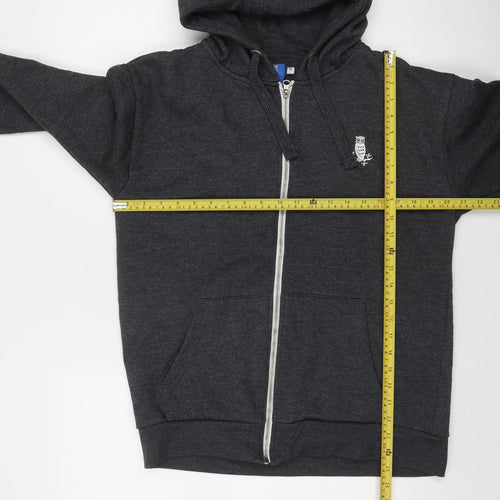 Sheffield Wednesday Mens Grey Full Zip Hoodie Size S