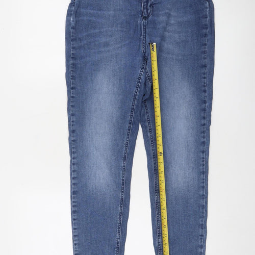Savida Womens Blue Size 16 Skinny Stretch Denim Jeans