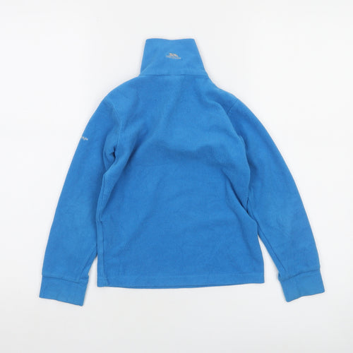 Trespass Boys Blue 5-6 Years Fleece 1/2 Zip Sweatshirt Pullover