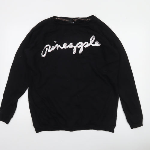 Pineapple Dance Studios Girls Black Pullover Sweatshirt 14-15 Years