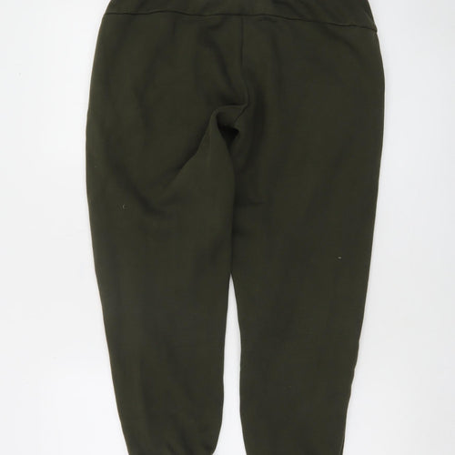 Puma Men’s Green Jogger Sweatpants Size S Casual Fleece Trousers