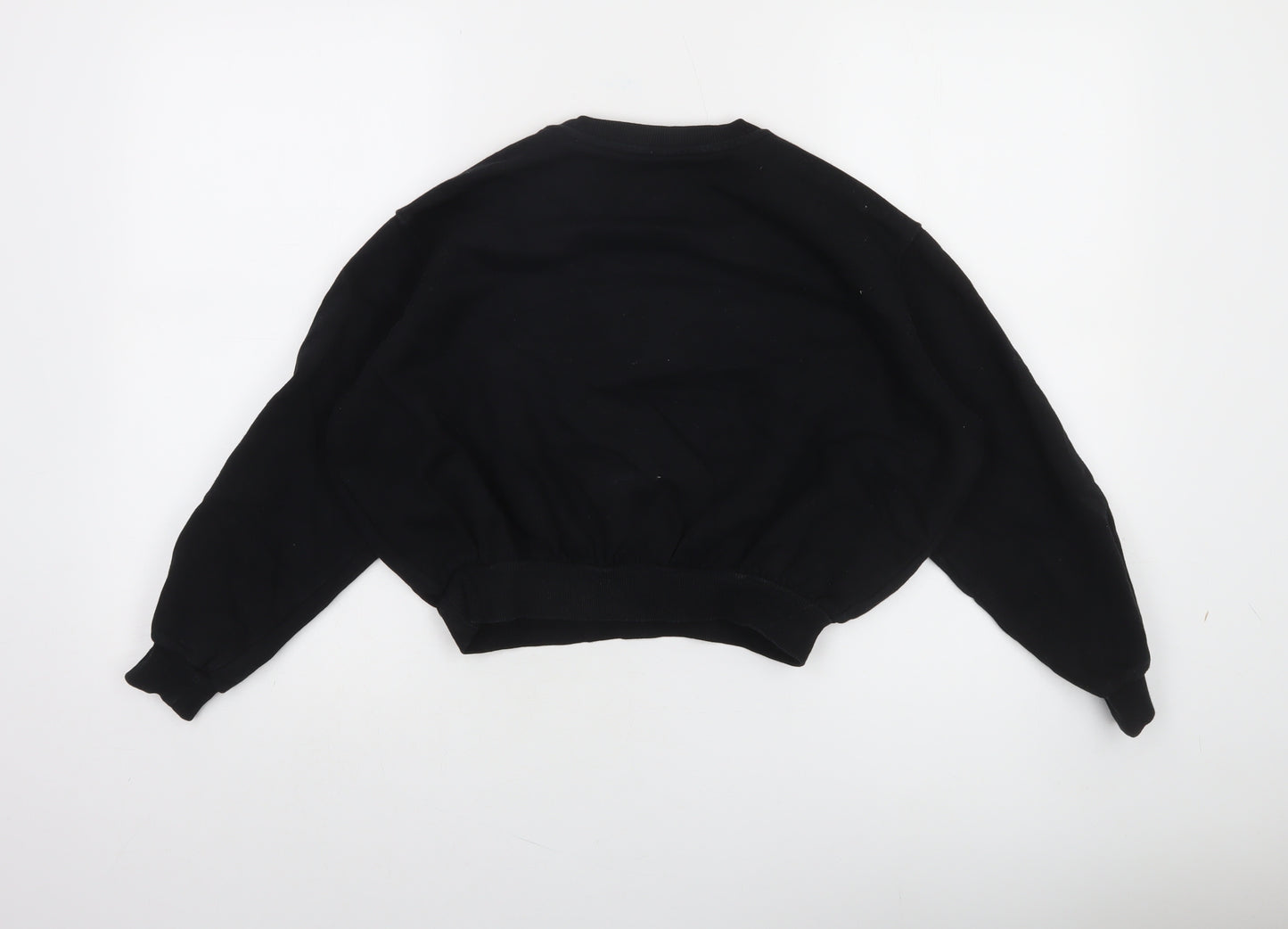 Beetlejuice Girls Black Graphic Pullover Sweatshirt 9-10 Years