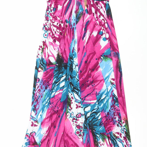Malle Demoiselle Women's Multicoloured Strapless Midi Dress Size M