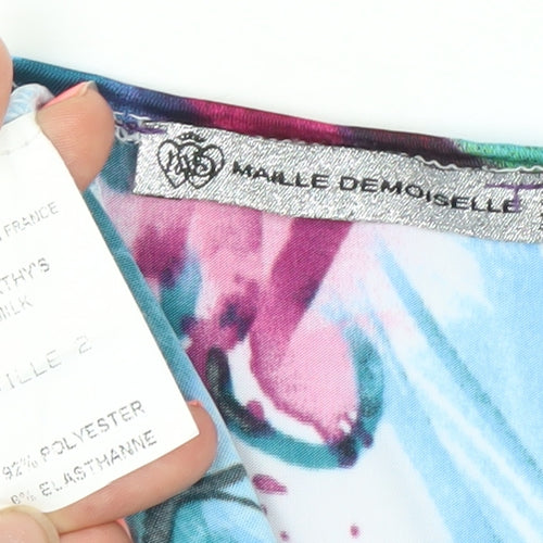 Malle Demoiselle Women's Multicoloured Strapless Midi Dress Size M