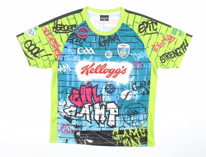 Masita Boys Multicoloured Graphic Chill Camp Sports T-Shirt 4 Years