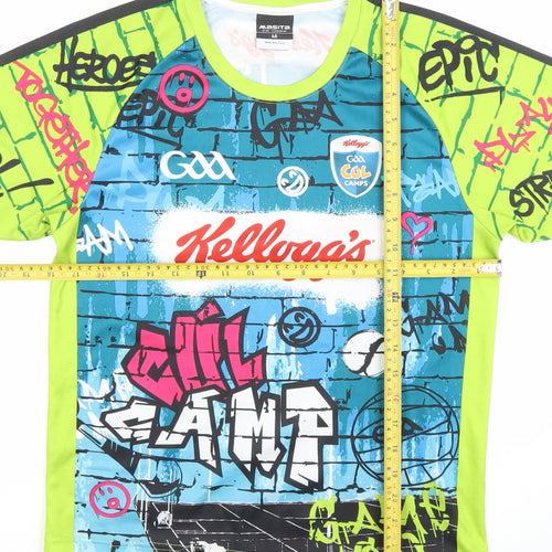 Masita Boys Multicoloured Graphic Chill Camp Sports T-Shirt 4 Years