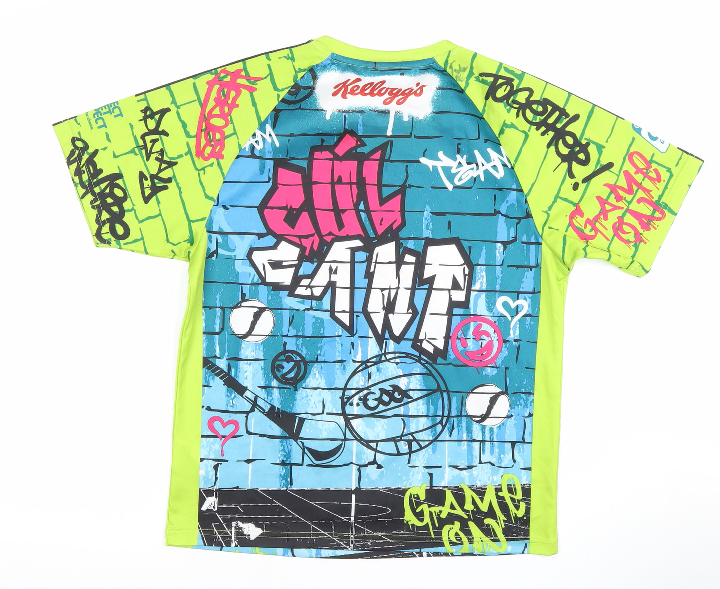 Masita Boys Multicoloured Graphic Chill Camp Sports T-Shirt 4 Years