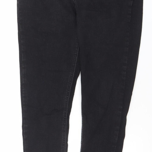 Savida Women's Black Skinny Jeans Size 12 Stretch Denim