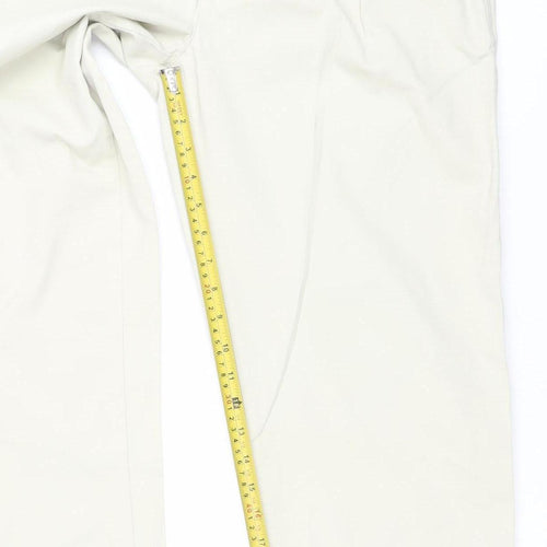 Tommy Hilfiger Men's Beige Chino Trousers 33x30 Regular Fit