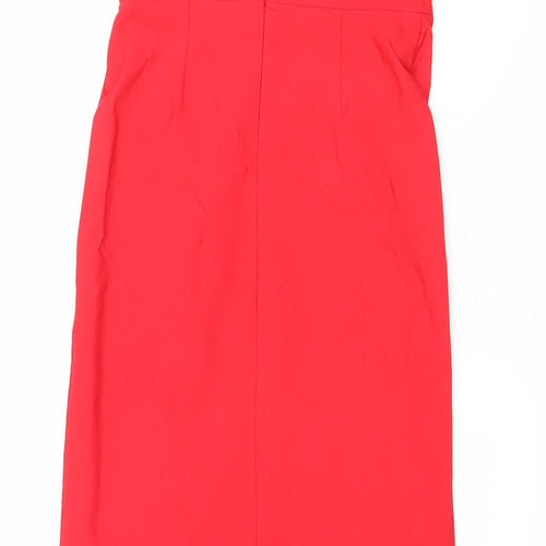 Vesper Womens Red Off Shoulder Bodycon Dress Size 10