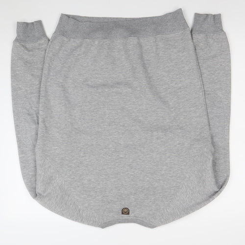 Duck and Cover Mens Grey Crew Neck Sweatshirt Size M Regular Fit