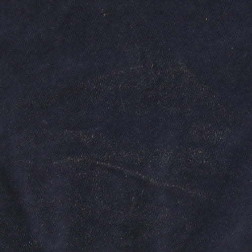 Fila Men's Blue Fleece Pullover Sweatshirt XL Retro Zip Neck