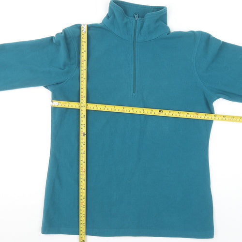 Mountain Warehouse Womens Blue Fleece Pullover Sweatshirt M