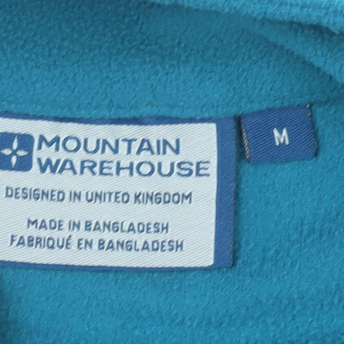Mountain Warehouse Womens Blue Fleece Pullover Sweatshirt M