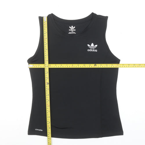 Adidas Womens Black XL Sleeveless Climalite Tank Top