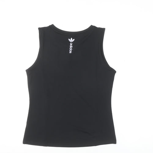 Adidas Womens Black XL Sleeveless Climalite Tank Top