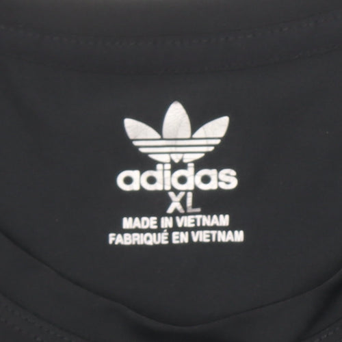 Adidas Womens Black XL Sleeveless Climalite Tank Top