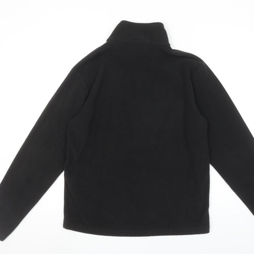 Regatta Great Outdoors Black Fleece 1/4 Zip Pullover Sweatshirt Women’s S