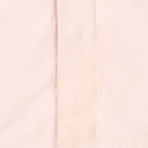 Mango Kids Girls Pink Hooded Mid-Length Rain Coat Jacket 10 Years