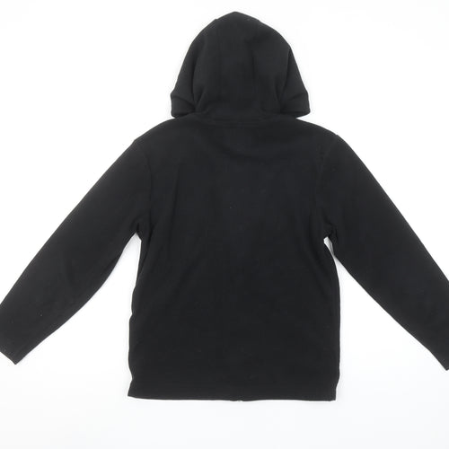 Mountain Warehouse Boys Black Fleece Full Zip Hoodie 9-10 Years