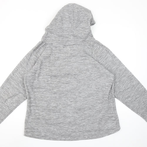 Regatta Womens Grey Hooded Pullover Hoodie Size 18 Polyester