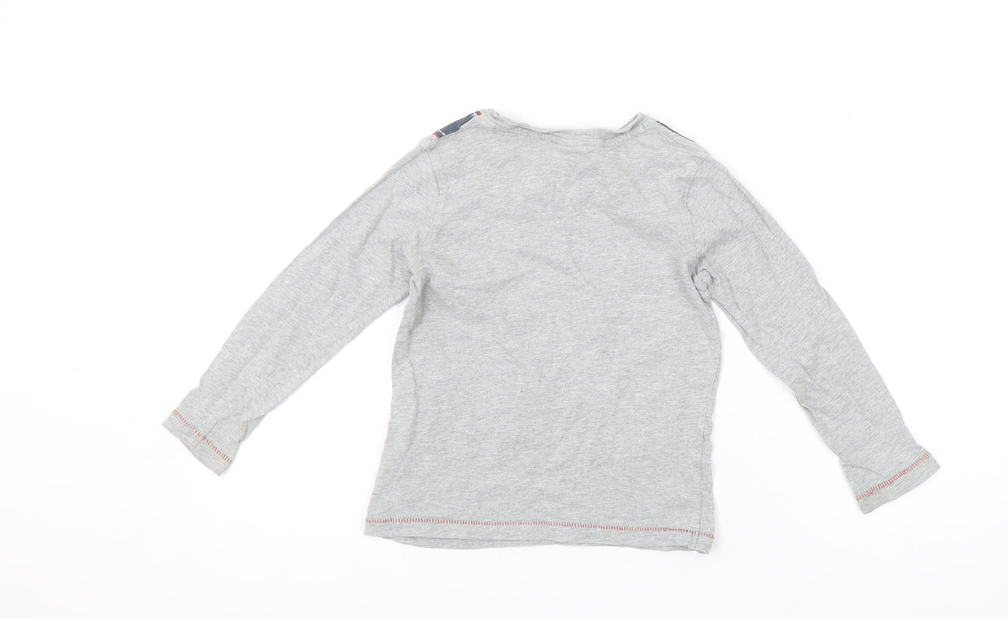 George Disney Girls Grey Mickey Mouse Long Sleeve Pyjama Top 4-5 Years