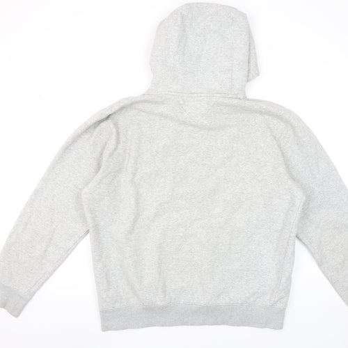 Tommy Jeans Men's Grey Pullover Hoodie L Regular Fit Classic Style