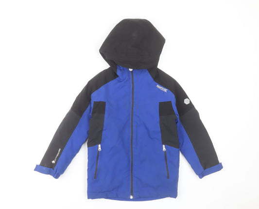 Everlast Boys Blue Check Jacket Size 5-6 Years – Preworn