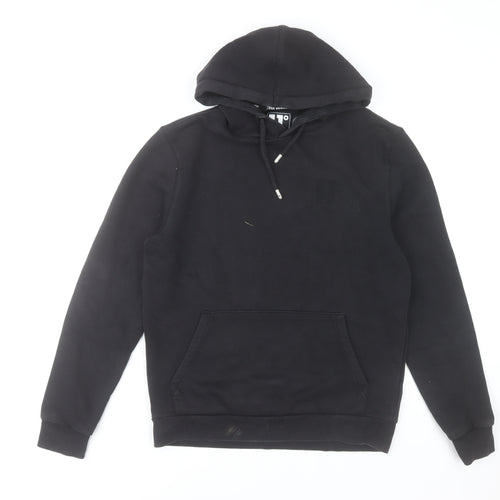 11 Degrees Men's Black Pullover Hoodie Size M Regular Fit