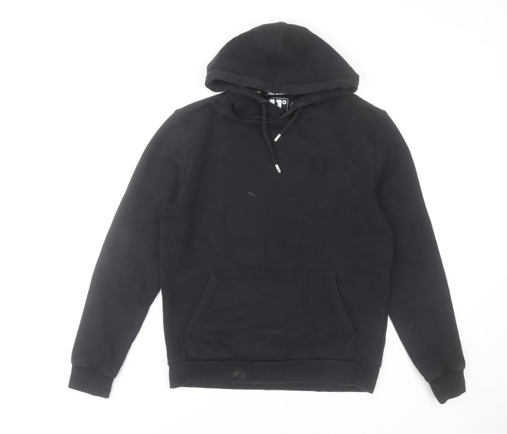 11 Degrees Men's Black Pullover Hoodie Size M Regular Fit