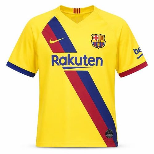 Nike Boys Yellow Barcelona Football Dri-Fit T-Shirt XL