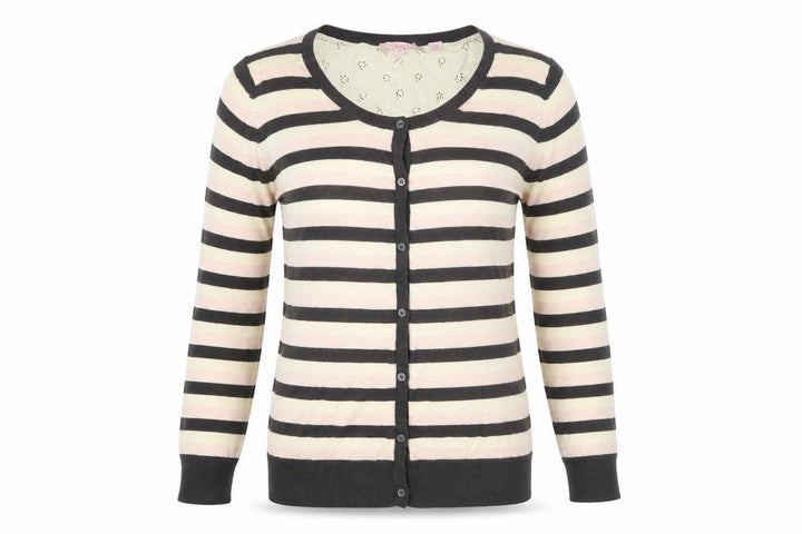 Ted Baker Women's Multicoloured Wool Silk Cardigan Size 10