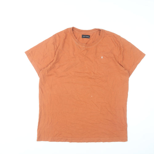 Clean Cut Copenhagen Men's Brown XL Organic Cotton T-Shirt