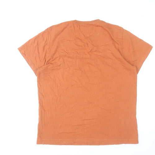 Clean Cut Copenhagen Men's Brown XL Organic Cotton T-Shirt