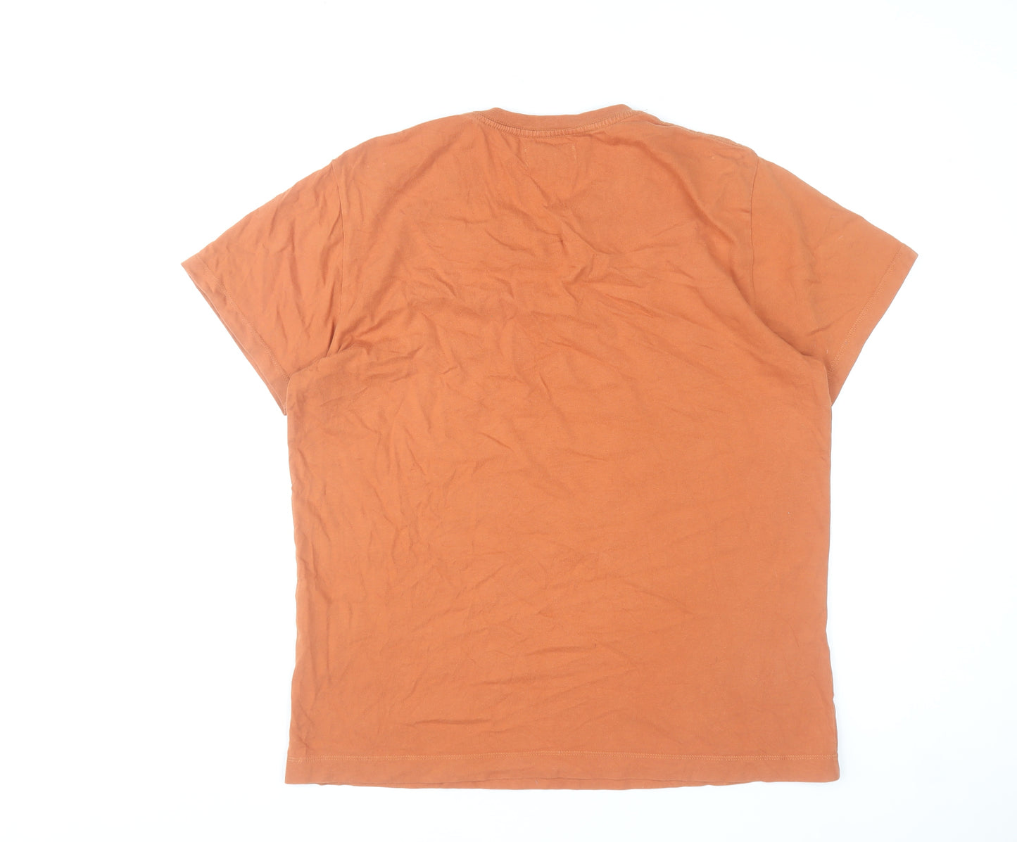 Clean Cut Copenhagen Men's Brown XL Organic Cotton T-Shirt